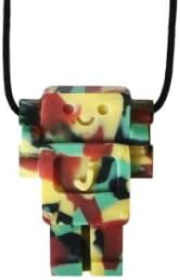 Jellystone Robot 13 Pendant Teether Kids Necklace - Camo