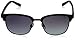 Polaroid Sunglasses Pld1012s Polarized Round Sunglasses, Shiny Black/Gradient Shaded, 54 mm