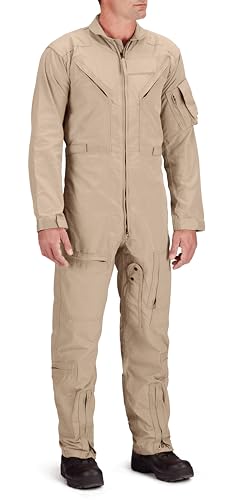 Propper F5115 CWU 27-P NOMEX Flight Suit Air Force Tan 44R