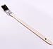 Boar Bristle Filament Bent Radiator Paint Brush 1.6'' Width 12.6 inch Long Handle