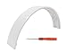 Replacement Headphones Headbands Top Head Band Repair Parts Compatible with Beats Solo HD Wired Headphones -White