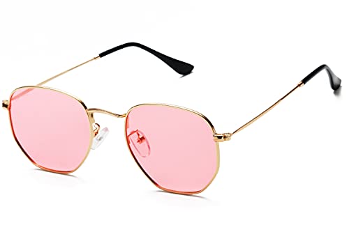 hexagonal polarized sunglasses