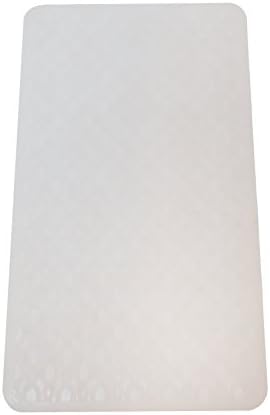 Non-Slip Bath Mat - Durable, Easy to Clean Soft Silicone - Latex-Free, BPA, PVC &amp; Phthalate-Free - Anti-Bacterial, Mold &amp; Mildew Resistant - Safe for Baby, Kids &amp; Elderly (Clear)