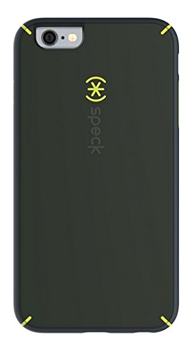 Speck Products MightyShell Case for iPhone 6 Plus/6S Plus - Retail Packaging-Dusty Green/Antifreeze Yellow/Charcoal Grey