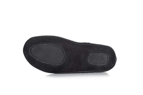 Girls Split Sole Gym Shoes T8302CBLK02.0M Black 2 M US Little Kid