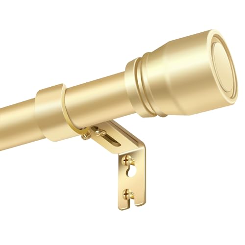 Curtain Rods 30 Adjustable Gold Rod