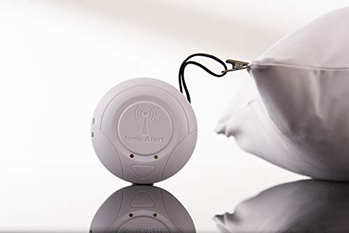 Vibration Alarm, Loud Alarm Clock with Bed Shaker, Extra Loud Alarm Clock with Bed Shaker, Vibrating Alarm Clock for Heavy Sleepers, Wireless Alarm, Vibration Wake Up Alarm, Deaf and Hard of Hearing
