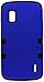 MYBAT LGE960HPCTUFFSO005NP Premium TUFF Case for LG Nexus 4 E960 - 1 Pack - Retail Packaging - Titanium Dark Blue/Black