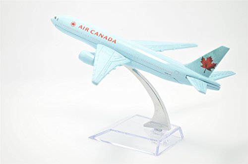TANG DYNASTY(TM) 1:400 16cm Boing B-777 AIR Canada Plane Metal Airplane Model Plane Toy Plane Model