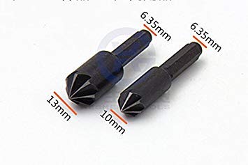 Generic G 7 Flute 82 Degree Countersink Drill Bit End Mills Cutter Chamfering for Wood Metal Plastic T