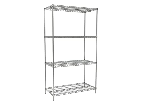 Tarrison 4-Shelf Adjustable, Heavy Duty Storage