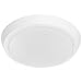 GetInLight 7 Inch Flush Mount LED Ceiling Light with ETL Listed, Soft White 3000K, Matte White Finish, IN-0302-2-WH