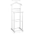 Valet De Chambre MEDINA En MDF Et Métal - Portant Double Avec Tablette Pour Habits