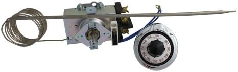GARL-1010300 Thermostat w/ Dial D1/D18, 3/16 X 13, 60 - Replaces Garland 1010300 - SharpTek Supply OEM