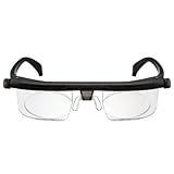 Adlens Glasses - Adjustable Focus Eyeglasses - Variable Focus Instant Prescription - Innovative Power Optics Technology - Great for Reading - For Seniors Women & Men Distributed Americana Made