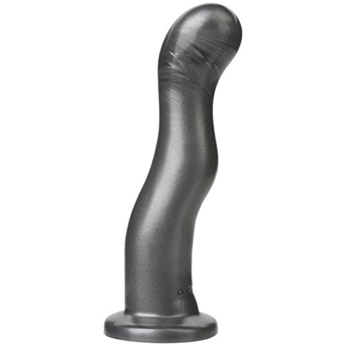 Doc Johnson Vac-u-lock Platinum Silicone - The Wave, Charcoal image