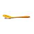Deiss ART 3-piece Silicone Utensil Set - Slotted Turner, Spatula, Pastry Brush - Hygienic Design - Safe for Non-stick Cookware - Heat-Resistant - Dishwasher Safe