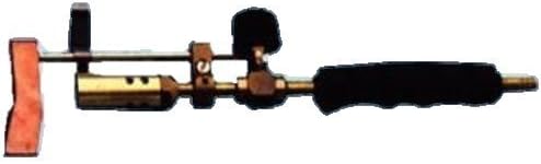 Gas soldering iron with copper bat