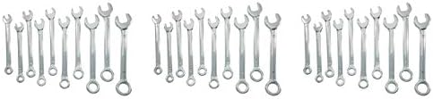 Zenith Industries ZN502008 Mini Combination Wrench Set, 4mm-11mm (Тhrее Расk)