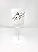 Moet Chandon Ice Imperial White Plastic Acrylic Goblet By Moet Version 2 Single-Sided