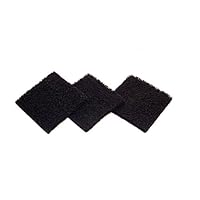 Exaco ECO 2500 Pack of Three Replacement Carbon Filters for Kitchen Compost Collector