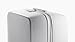 Raden A28 Check-In Smart Luggage, White Gloss