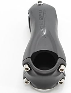 QILEFU Mountain bike matte full carbon fibre bicycle stems road 6 angles degree 31.880-120mm (100mm)