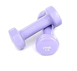 Set of 2 Vinyl Coated Dumbbells, With A Great Non Slip Grip, Choose You Weight Size