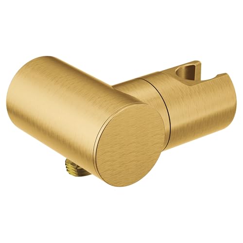 Moen A755BG Drop Ell with Integrated Holder For Handheld Shower, Brushed Gold