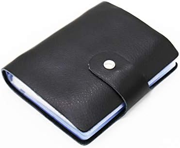 Pastall Card Holder Leather Case for Multiple ID Card Credit Card Name Card (40 Slots)