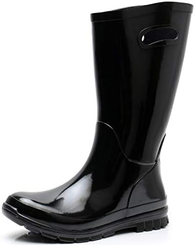 wide calf insulated rain boots