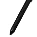 SMTTW 4-in-1 Multicolor pen - Black Ball Pen, Blue Ball Pen, Red Ball Pen and 0.5mm Mechanical Pencil Metal Cased Multifunction Pen (Black)