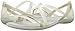 Crocs Women's Isabella Strappy Sandals, Oyster/Pearl White, 8