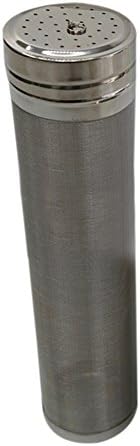 Tuliptown Cold Brew Coffee Maker Stainless Steel Brew Filter - Make Amazing Cold Brew Coffee and Tea (11.4 x 2.8 inch)