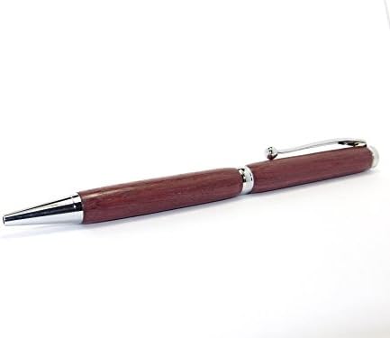 Marmo Di Carrara hand made wooden Executive Pen - PurpleHeart