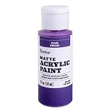 Darice DPCS188-63 Matte Plum, 2 Ounces Acrylic Paint,