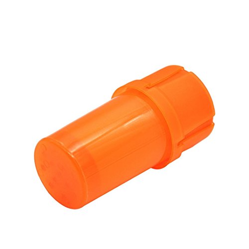 Botrong 3 Parts Spice Mill Plastic Herb Grinder Can Tobacco Storage Case (Random Color, 1 Piece) - Thumbnail 3