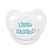 Binky Frenz Pacifier Holder by Little Riddle! Harry Hippo Stuffed Animal Pacifier with Baby Pacifier for 0-6 Months (no Teeth) - Fits All Ring Pacifiers as Infant Grows! Lightweight Paci and Plushies