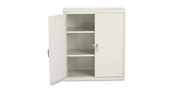 Amazon Com Hon Tm Sc1842l Assembled High Storage Cabinet 2 Adjustable Shelves 36 X 18 X 42 Putty Office Products