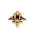 Pre-Columbian 24k Gold Plated Lapel Pin | Ancient Aliens Columbian Airplane Gold Lapel Pin | Gold Lapel Pin Unisex Jewelry | Quimbaya Lapel Pin | Ancient Aliens Lapel Pin A