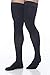 SIGVARIS Men’s DYNAVEN Closed Toe Thigh-Highs w/Grip-Top 20-30mmHg - Large Long - Black