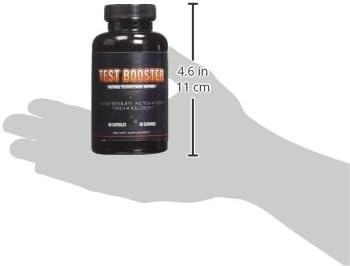 Testosterone Booster - More Energy, Sex Drive &amp; Lean Muscle or Your Money Back! - Get Results! - 90 Capsules, Full 30 Day Supply - 100% GUARANTEED!
