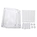 Storage Shelves,Crystalbabey Plastic Storage Shelves 3 Layers Floor Stand Rack Shelf Shower Organizer Kitchen Storage Bathroom Shelves for Home Household Kitchen (White)