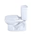 Toto Eco Drake® 1.28 GPF Two-Piece Toilet CST743E#01 Cotton