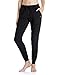 TSLA Women's Sweatpants with Pockets, Casual Comfy & Cozy Loungewear, Athletic Stretch Workout Yoga Pants, Jogger Black, Small