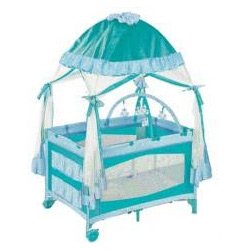 playard with mosquito net