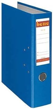 Bene Ordner Blau 80mm 10 Stuck Amazon De Burobedarf Schreibwaren