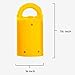 MagnetPAL Neodymium Anti-Rust Magnet, Magnetic Stud Finder, Hide-A-Key, Tool Holder & Retrieval, Magnet 12lb Pull, Indoor or Outdoor Multi Use Tools, Quick Release Keys Yellow