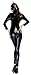 Catwoman Costume Black Catsuit Bodysuit Jumpsuit M-XXL Size