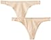 Pact Women's Organic Cotton Thong Panties (2-Pack)
